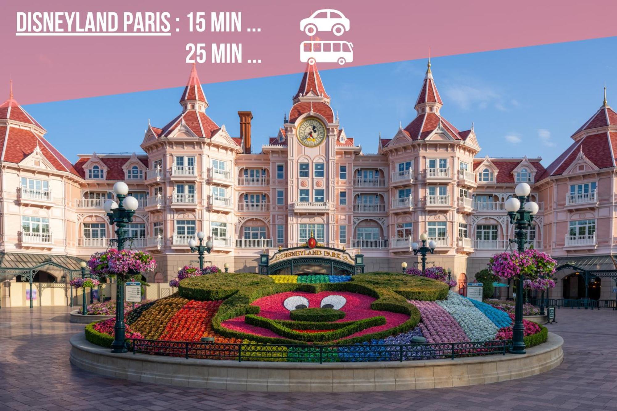 Paris Cocon - Disneyland, Parking, Hypercentre, Train Station Lagny Exterior foto